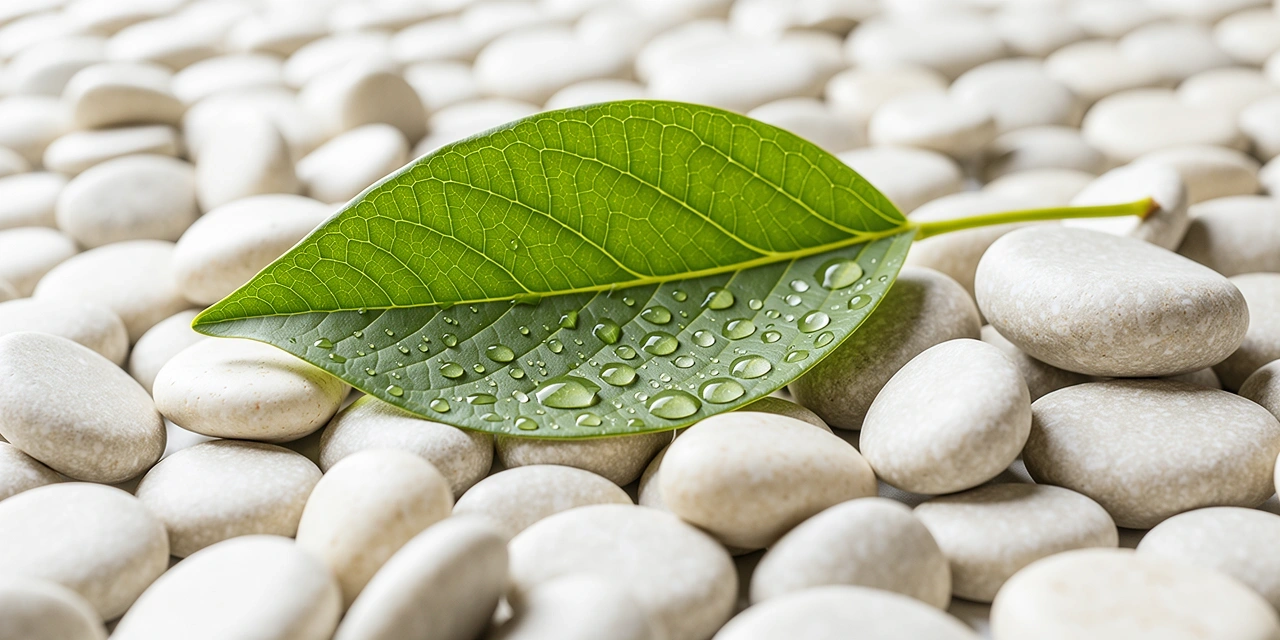 Symbole der Ruhe und des Wachstums